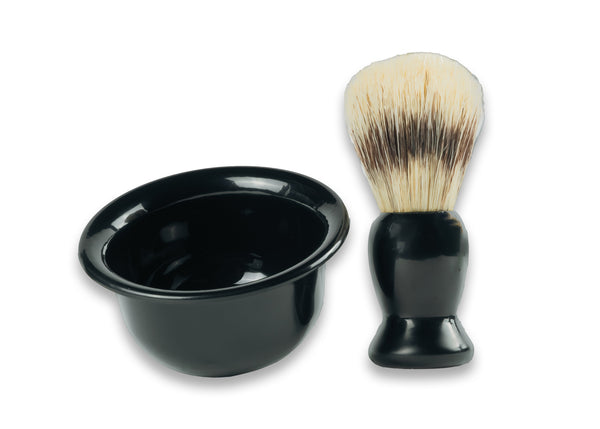 Lather Brush & Stand