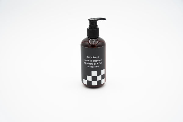 Pre-Shave Oil Bottle w/ Label